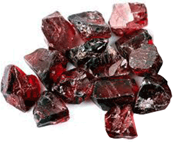 Garnet Minerali Garnet Kumu Görseli